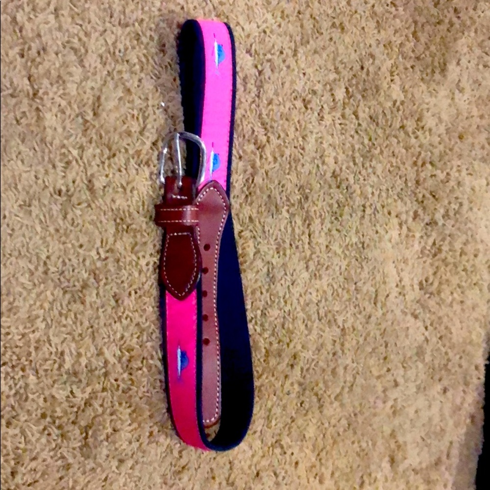 Men’s ribbon belt